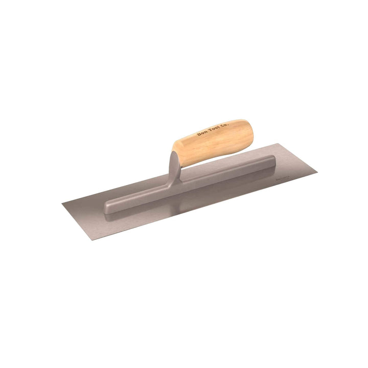 Bon 82-291 Concrete Trowel - Steel 14-in. X 4-in. Wood Handle