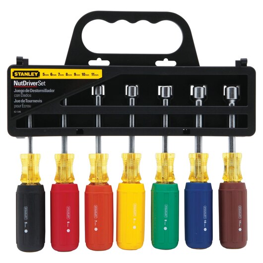 Stanley 62-546 7-Piece Metric Nut Driver Set