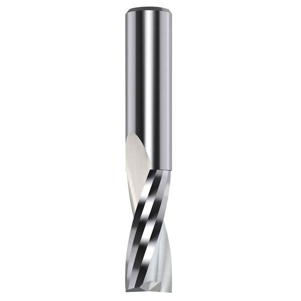 CMT 191.001.11 Solid Carbide Upcut Spiral Bit, 1/8-Inch Diameter by 2-Inch Length, 1/4-Inch Shank,Silver