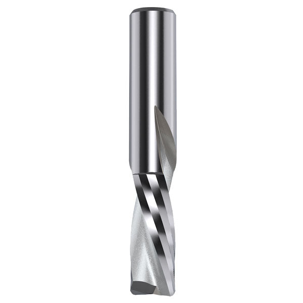 CMT 192.001.11 Solid Carbide Downcut Spiral Bit, 1/8-Inch Diameter by 2-Inch Length, 1/4-Inch Shank,Silver