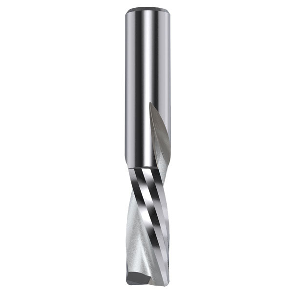 CMT 192.005.11 Solid Carbide Down Spiral Bit, 3/16-Inch Diameter by 2-Inch Length, 1/4-Inch Shank