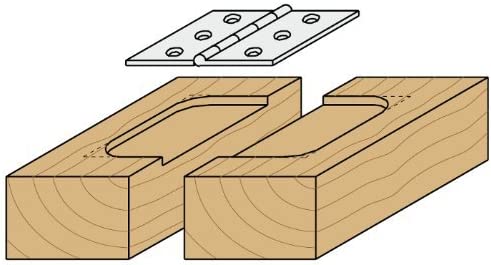 CMT 801.317.11 Mortising Bit, 1-1/4-Inch Diameter, 1/4-Inch Shank