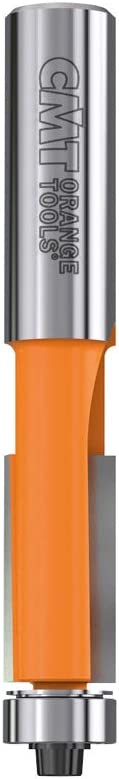 CMT 806.627.11 Flush Trim bit, 1/2-Inch Shank, 1-Inch Cutting Length, Carbide-Tipped,Orange