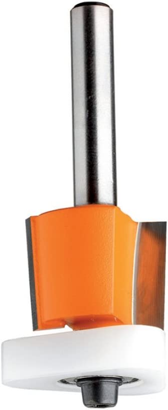 CMT 807.190.11 3-in-I Flush Trim Bit for MDF & Laminates, 5/8-Inch Cutting Length, 1/4-Inch Shank