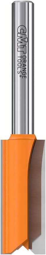 CMT 812.127.11, Straight Bit, 1/4-Inch Shank, 1/2-Inch Diameter, Carbide-Tipped