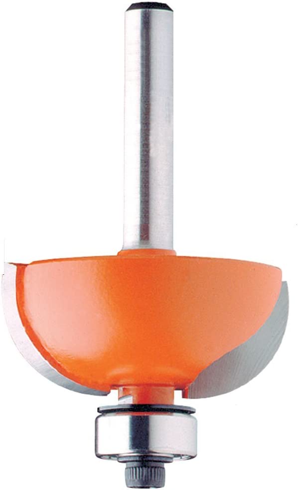 CMT 837.950.11 Cove Bit, 1/2-Inch Shank, 5/8-Inch Radius, Carbide-Tipped,Orange