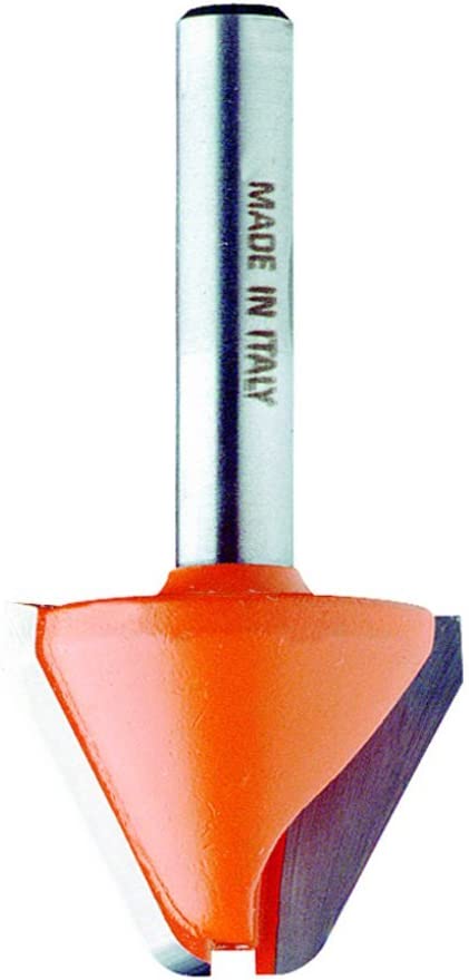 CMT 849.001.11 60° Lettering Bit, 1/4-Inch Shank, 1-Inch Diameter