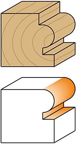 CMT 861.048.11 Corner Beading Bit, 1/4-Inch Shank, 3/16-Inch Radius, Carbide-Tipped