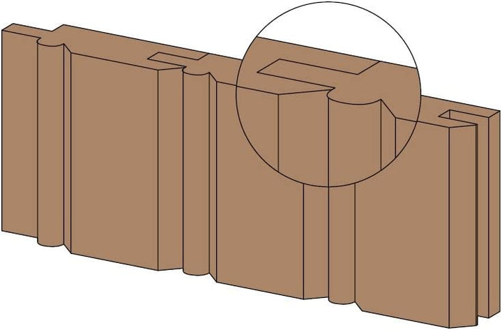 CMT 861.601.11 Wainscot/Paneling Bit with 15/16-Inch Diameter with 1/2-Inch Shank