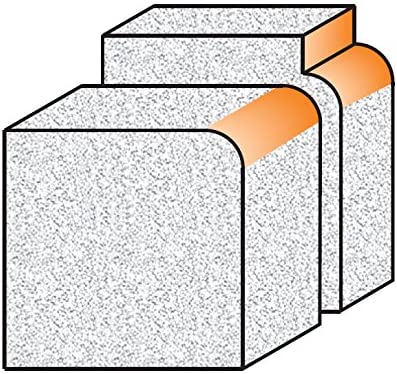 CMT 880.501.11 Solid Surface Rounding Over Bit W/Bearing, 3/4-Inch Diameter, 1/2-Inch Shank