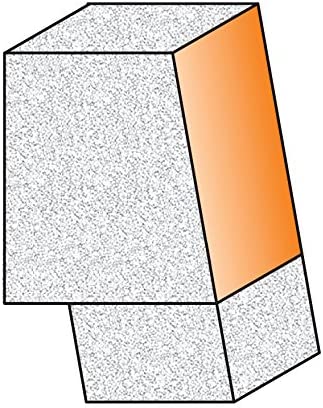 CMT 880.551.11 Solid Surface Rounding OverNo-Drip Bit W/Bearing, 1-Inch Diameter, 1/2-Inch Shank