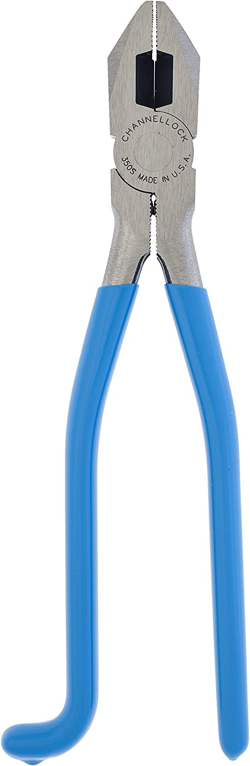 Channellock 350S 9-Inch Ironworkers Plier with Spring, High carbon steel