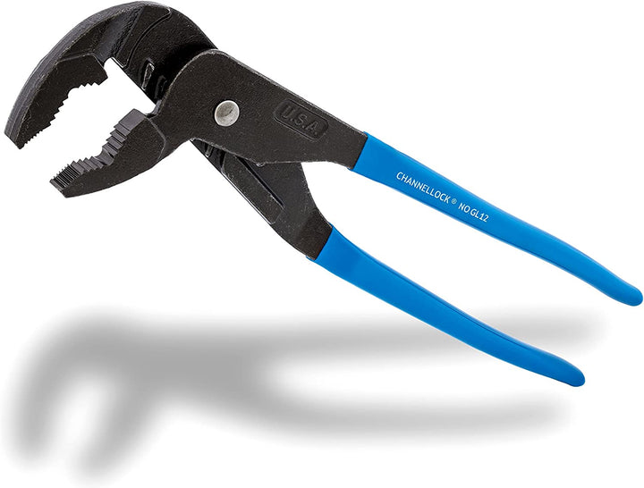 Channellock GL12 GripLock 2-7/8-Inch Jaw Capacity 12-Inch Utility Tongue and Groove Plier