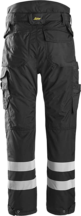 Snickers U6619 0404 008 AllroundWork Insulated Work Pants Black/Black - 2X