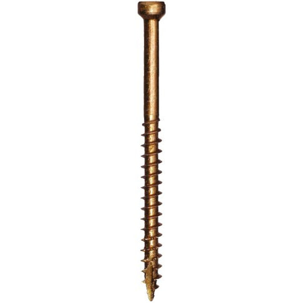 GRK Screws 15730 #8x2-1/2 Star Drive Trim Head Climatek Steel FIN/Trim Screws, 3,500/Box