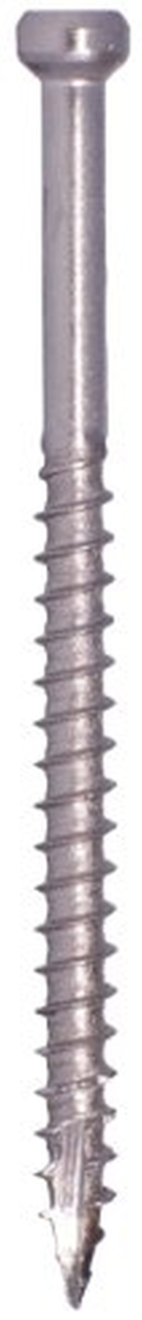 GRK Screws 37724 #8x1-1/2 Star Drive Trim Head 305 Stainless Steel FIN/Trim Screws, 100/Box