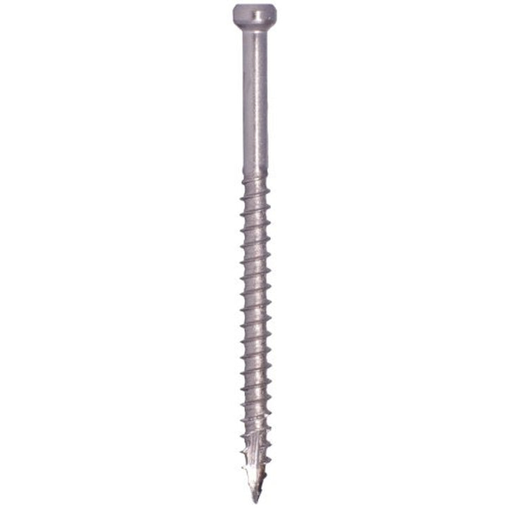 GRK Screws 37724 #8x1-1/2 Star Drive Trim Head 305 Stainless Steel FIN/Trim Screws, 100/Box