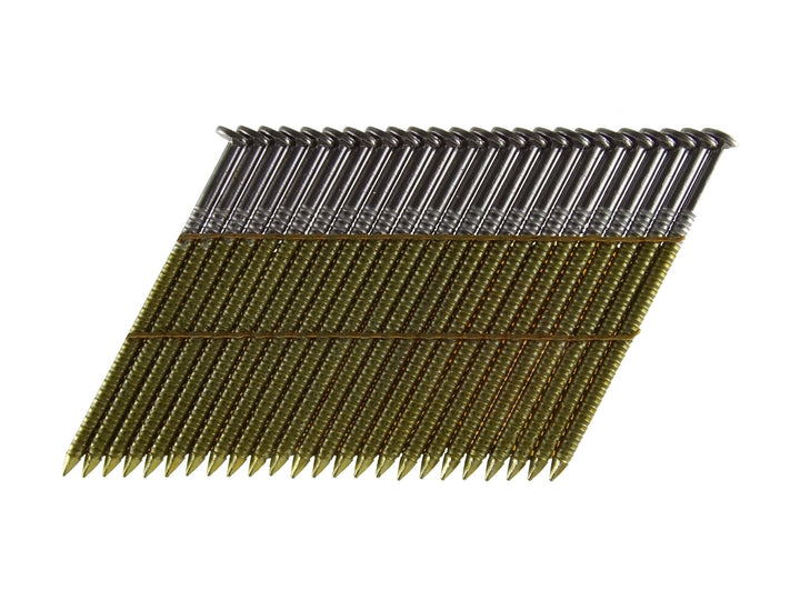 B&C Eagle A238X113R/28 Offset Round Head 2-3/8-Inch x .113 x 28 Degree Bright Ring Shank Wire Collated Framing Nails 500 per box