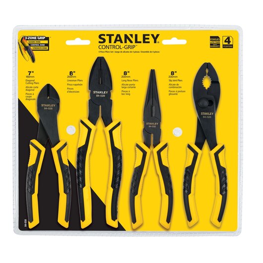 Stanley 84-058 4-Piece Pliers Set