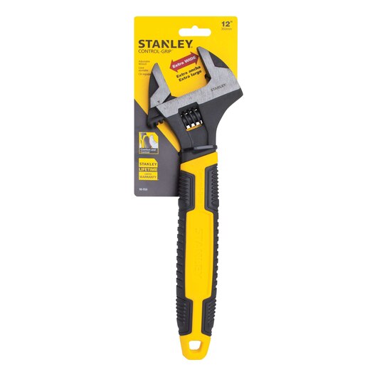 Stanley 90-950 12-inch MaxSteel Adjustable Wrench