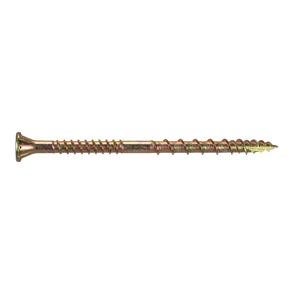 Simpson Strong-Tie CSVZ212MB Strong-Drive® CSV Construction Screw — #10 x 2-1/2 in. T25, Flat Head, Yellow Zinc 1750-Qty