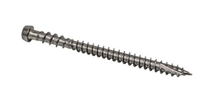 Simpson Strong-Tie DCU234C316 #10x2-3/4 Star Drive Trim Head 316 Stainless Steel Deck Screws, 70/Box