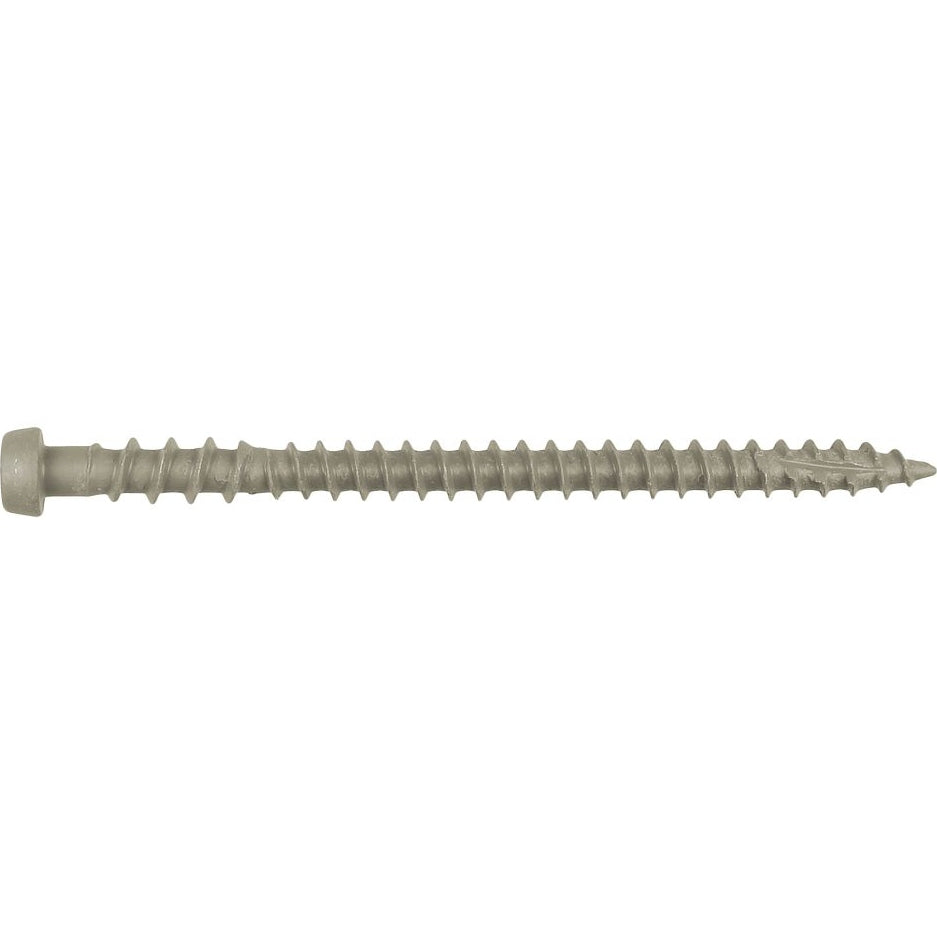 Simpson Strong-Tie DCU2GRR350 #10x2 in. Gray Star Drive Cap Head DCU Composite Screws, 350/Box