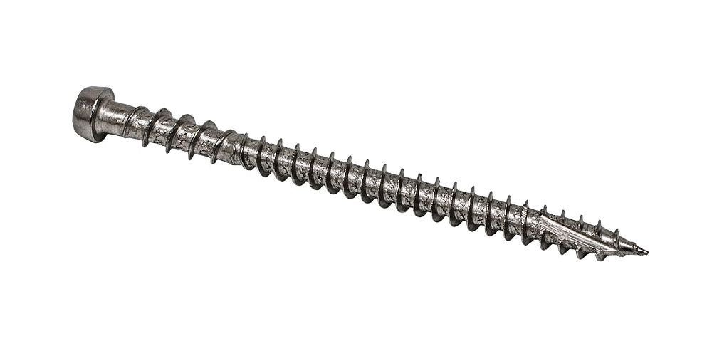 Simpson Strong-Tie DCU2P316 #10x2 in. 316 Stainless Steel Star Drive Cap Head DCU Composite Screws, 350/Box