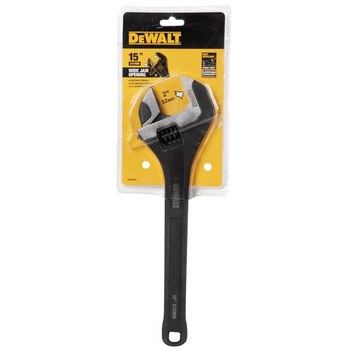 Dewalt DWHT80270 15-Inch Durable All-Steel Adjustable Jaw Ratchet Wrench