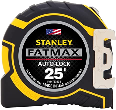 Stanley FMHT33338L 25-foot Auto Lock Tape Measure