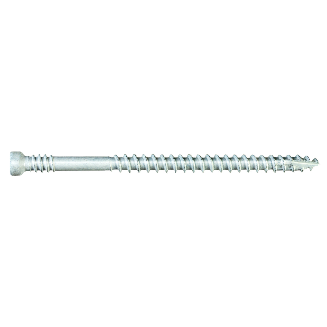 Simpson Strong-Tie FT07212R400W #7 x 2-1/2 in. T10, Trim-Head, Quik Guard®, White Finish Trim Screw 400-Qty