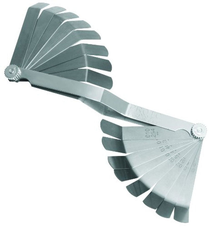 Stanley Proto J000R 16 Blade Overhead Valve Feeler Gauge Set USA Tool