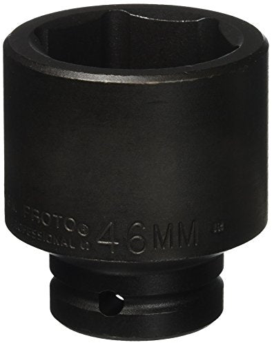 Stanley Proto J07546M 3/4 in. Drive 6 Point 46 mm Metric Standard Impact Socket