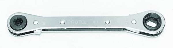 Stanley Proto J1112 4 Point 1/4x3/8 and 3/16x5/16 Refrigeration Wrench