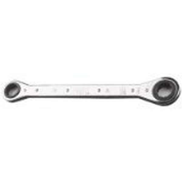 Stanley Proto J1192T-A 12 Point 3/8 in. x 7/16 in. Full Polish Alloy steel Double Ratcheting Box Wrench