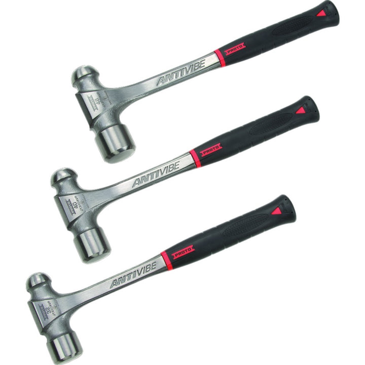 Stanley Proto J1303AVPS Anti-Vibe Ball-Pein Hammer Set, 3 Piece Set