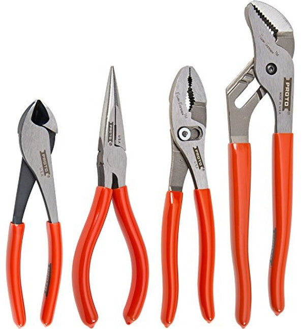 Stanley Proto J200XLS XL Series Cutting Pliers Set, 4 Piece Set