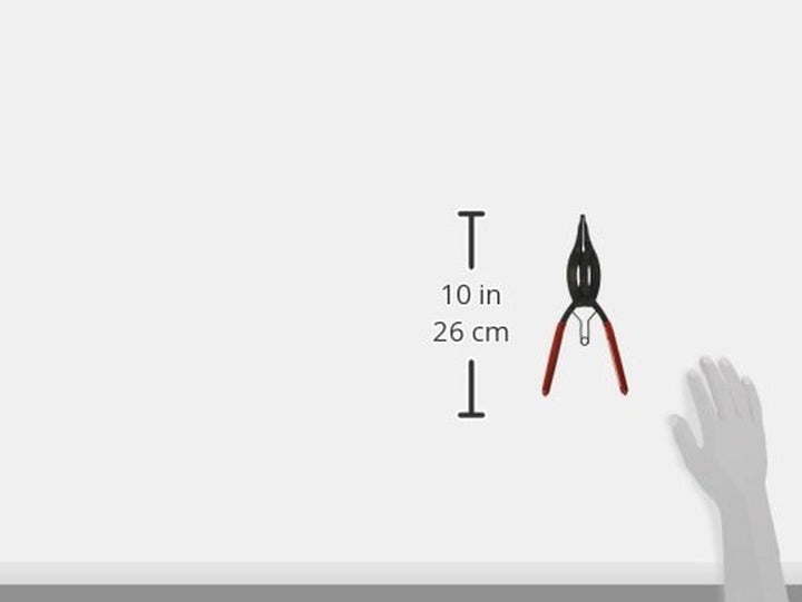 Stanley Proto J251G 10-9/16 in. Lock Ring Parallel Jaw Pliers