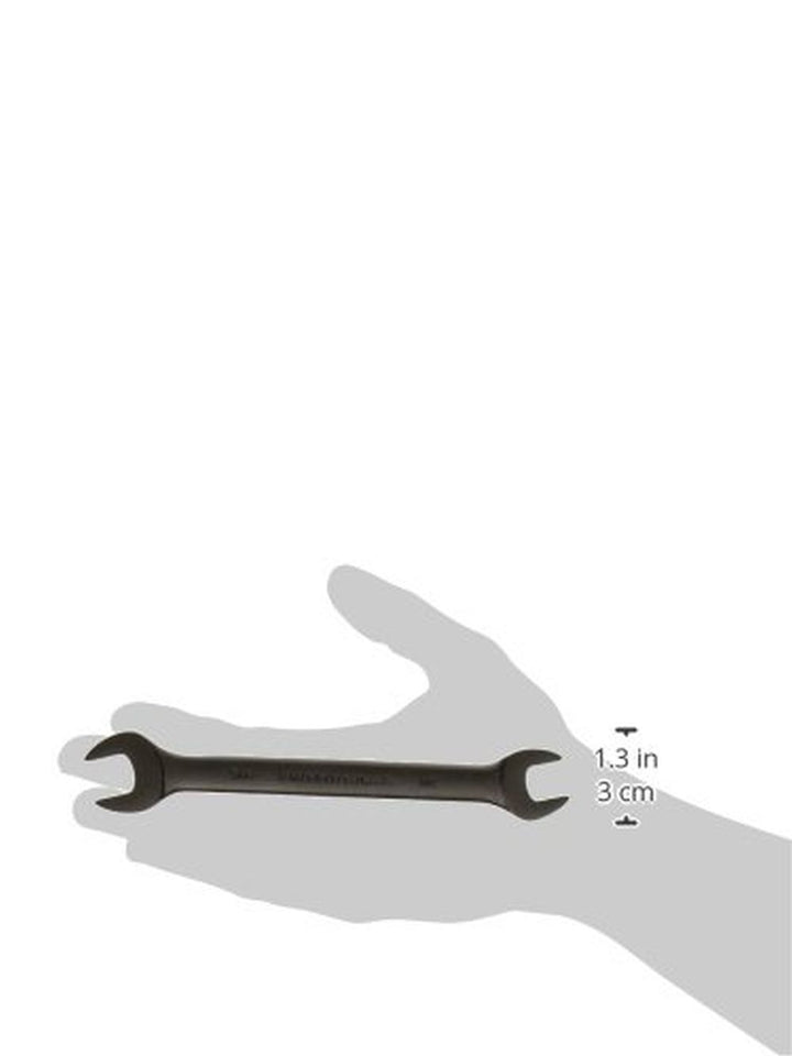 Stanley Proto J3026B 1/2 in. x 9/16 in. Black Oxide Alloy Steel Open End Wrench