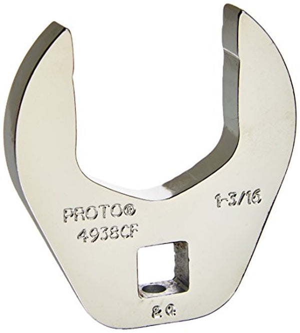 Stanley Proto J4938CF 3/8 in. Drive 1-3/16 in. Full Polish Alloy Steel Crowfoot Wrench