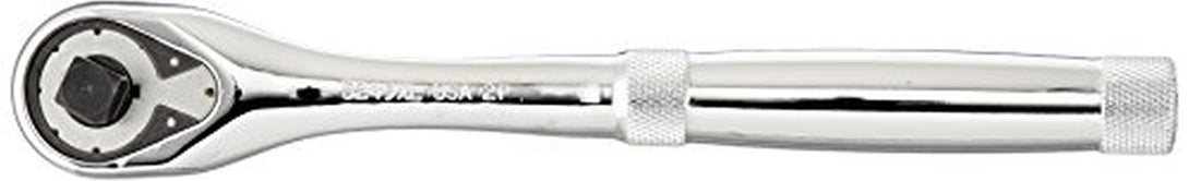 Stanley Proto J5249XL 3/8 in. Drive 8-1/2 in. Full Polish Pear Head Ratchet