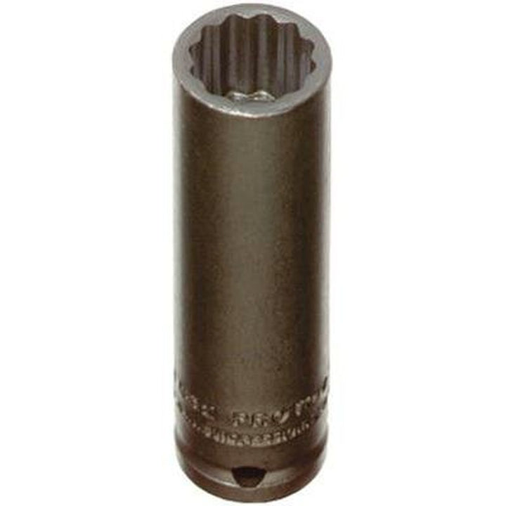 Stanley Proto J7322 1/2 in. Drive 12 Point 11/16 in. SAE Deep Impact Socket