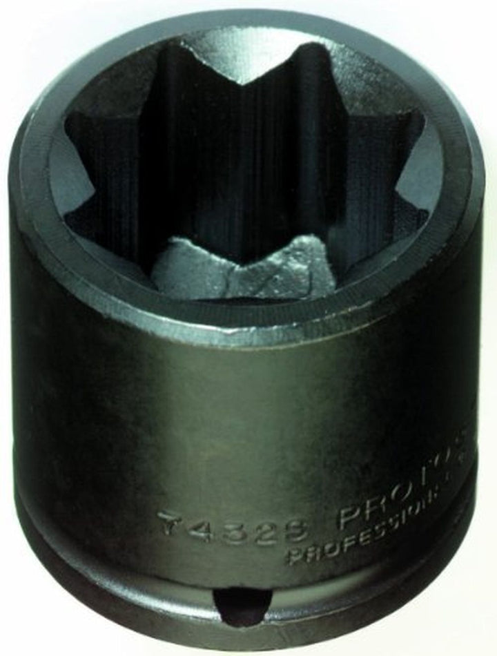 Stanley Proto J7424S 1/2 in. Drive 8 Point 3/4 in. SAE Standard Impact Socket