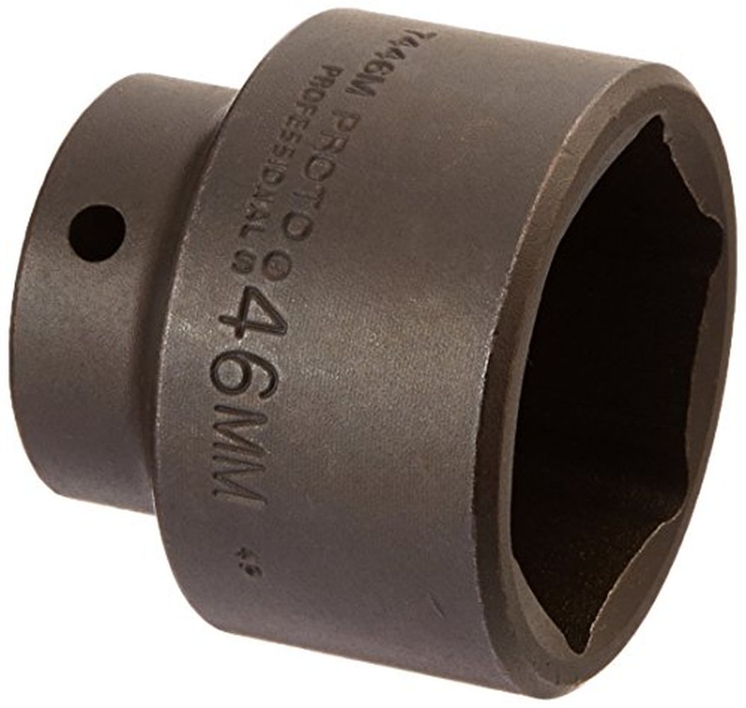 Stanley Proto J7446M 1/2 in. Drive 6 Point 46 mm Metric Standard Impact Socket