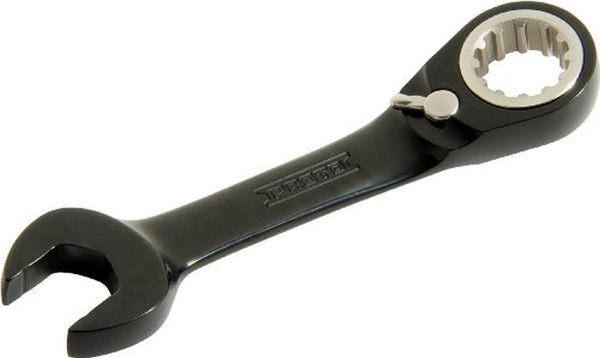 Stanley Proto JSCV18S 12 Point 9/16 in. Black Chrome Alloy Steel Reversible Ratcheting Combination Wrench