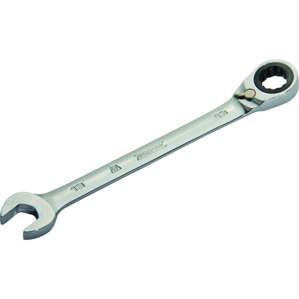 Stanley Proto JSCVM10T 12 Point 10 mm Full Polish Alloy Steel Reversible Ratcheting Combination Wrench