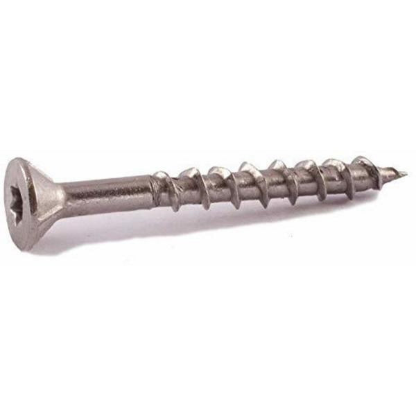 Simpson Strong-Tie S10300WPB #10x3 Star Drive Flat Head 305 Stainless Steel Wood Screws, 1,750/Box