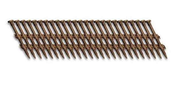 Fasco SCFP720CTSEGBR Scrail BeckDeck Thread,20-22Deg,Brown Sq Drv,2.25"x.120",1K
