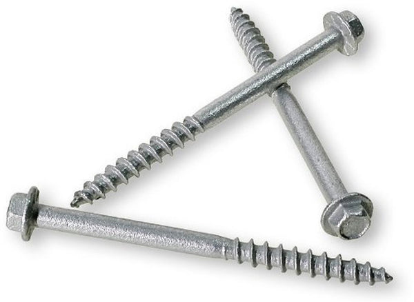 Simpson Strong-Tie SD9112R500 #9x1-1/2 Hex Drive Hex Head Mechanically Galvanized Steel Structural Screws, 500/Box