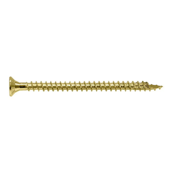 Simpson Strong-Tie SDCF22434 Strong-Drive® SDCF TIMBER-CF Screw — 0.23 in. x 4-3/4 in. T40, Yellow Zinc 250-Qty
